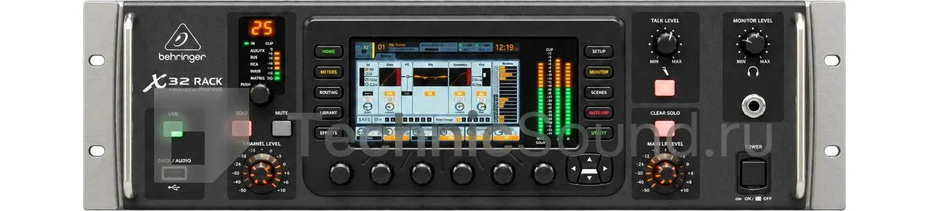 Аренда Behringer X32 Rack — цифровой пульт