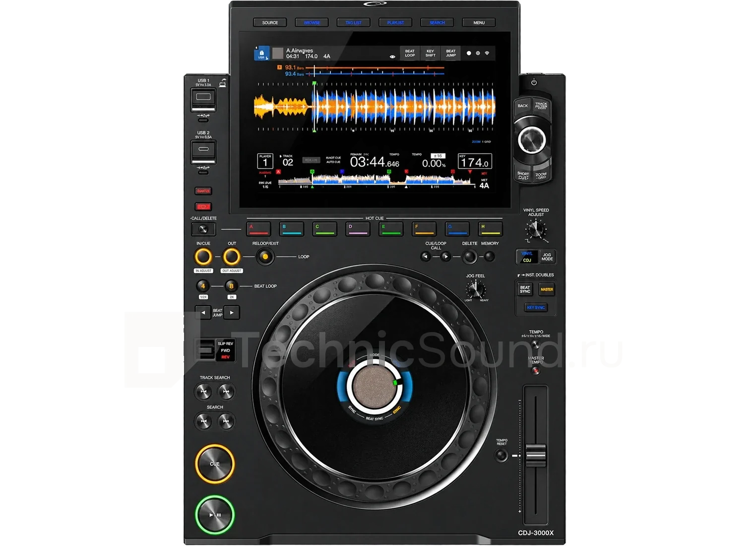 Аренда AlphaTheta CDJ 3000X — DJ-плеер