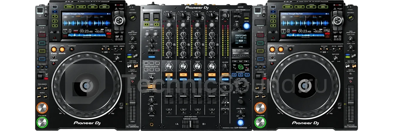Аренда Комплект CDJ 2000 NXS2 — комплект