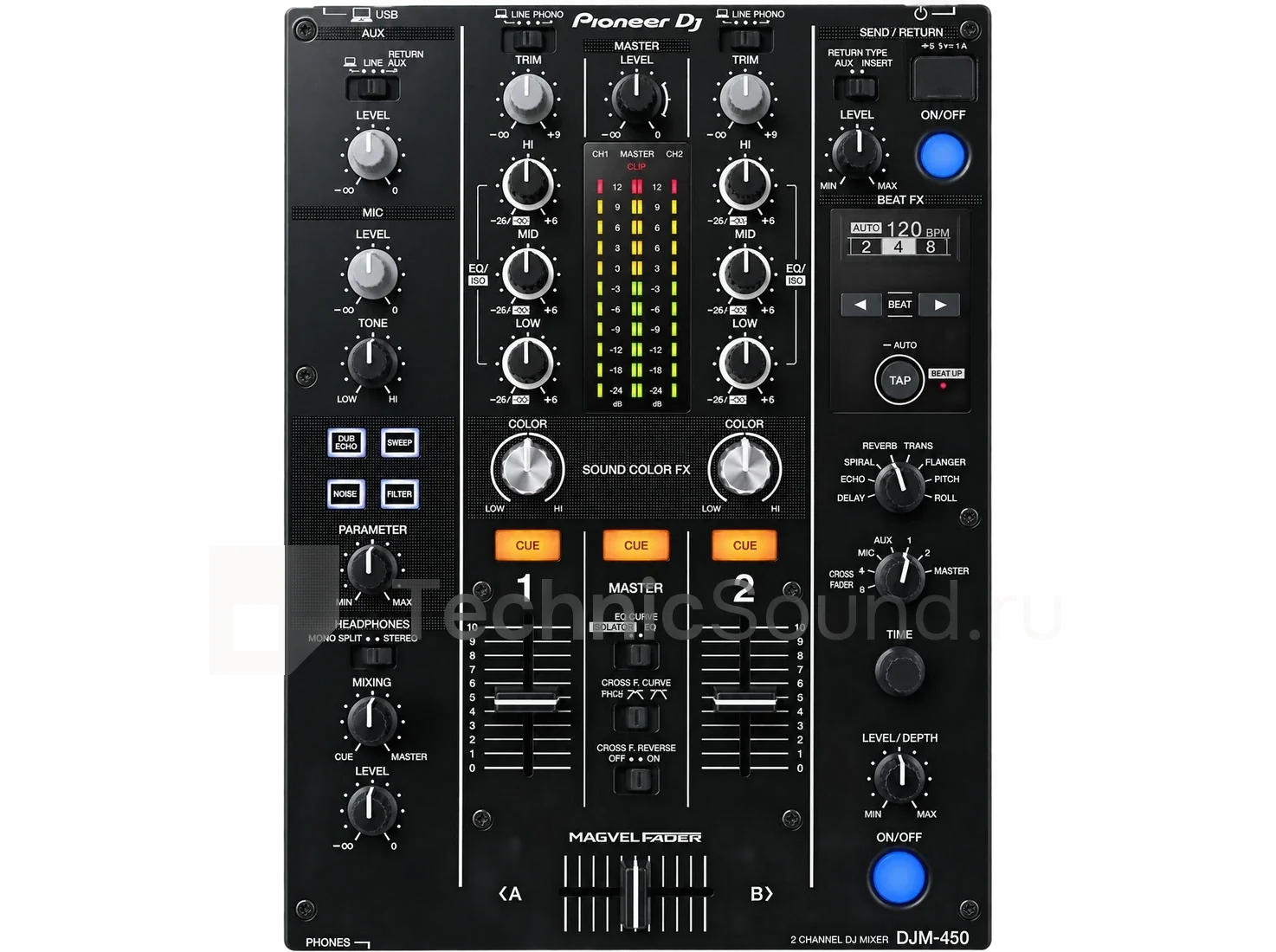 Аренда Pioneer DJM 450 — DJ-микшер