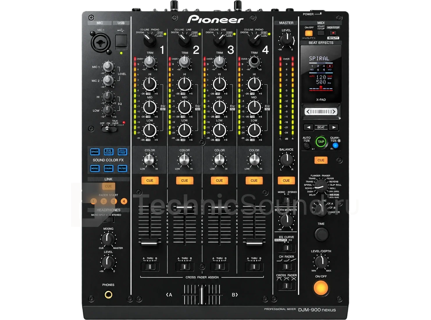 Аренда Pioneer DJM 900 Nexus — DJ-микшер