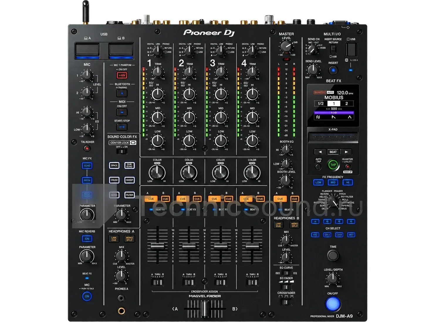 Аренда Pioneer DJM A9 — DJ-микшер