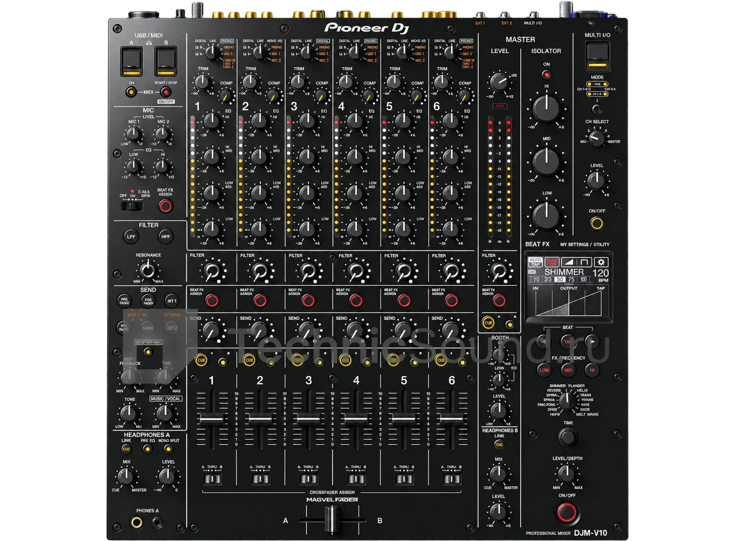 Аренда Pioneer DJM V10 — DJ-микшер