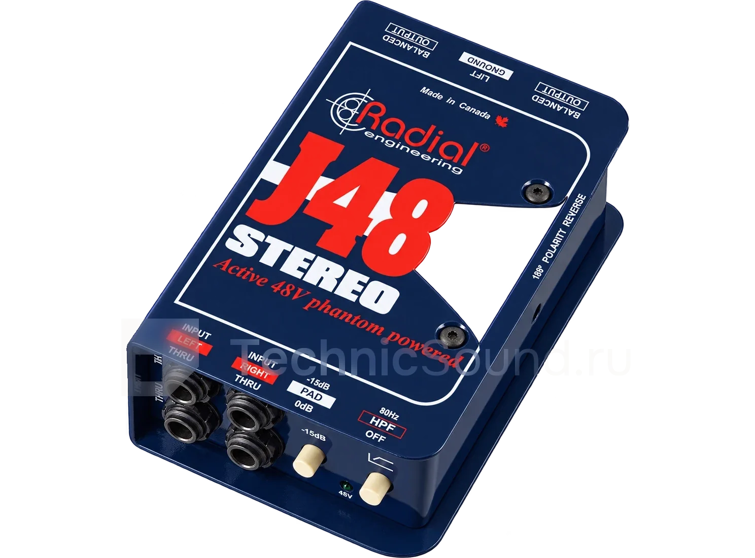 Аренда Radial J48 Stereo — ди-бокс