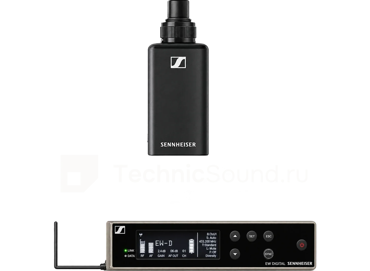 Аренда Sennheiser EW-D Plug-On — радиосистема для инструмента