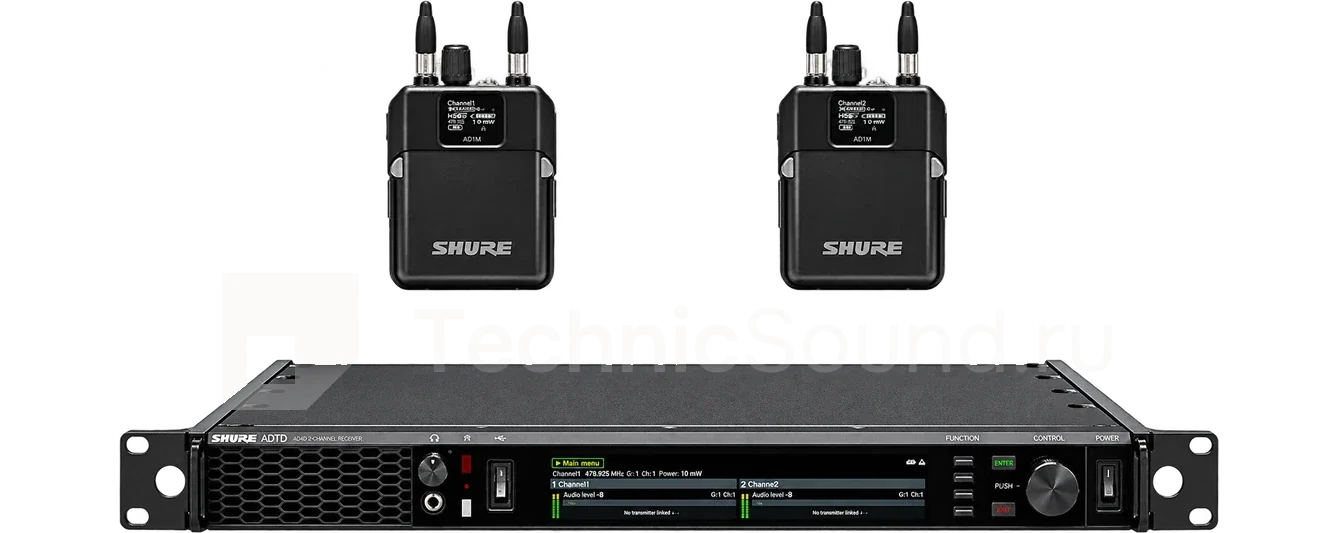 Аренда Shure Axient ADTD — ушной мониторинг