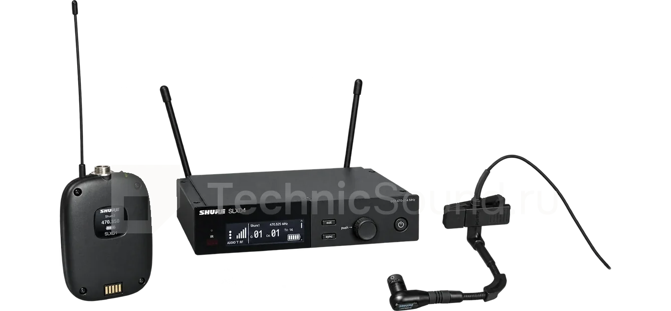 Аренда Shure SLXD14/98H — радиосистема для инструмента