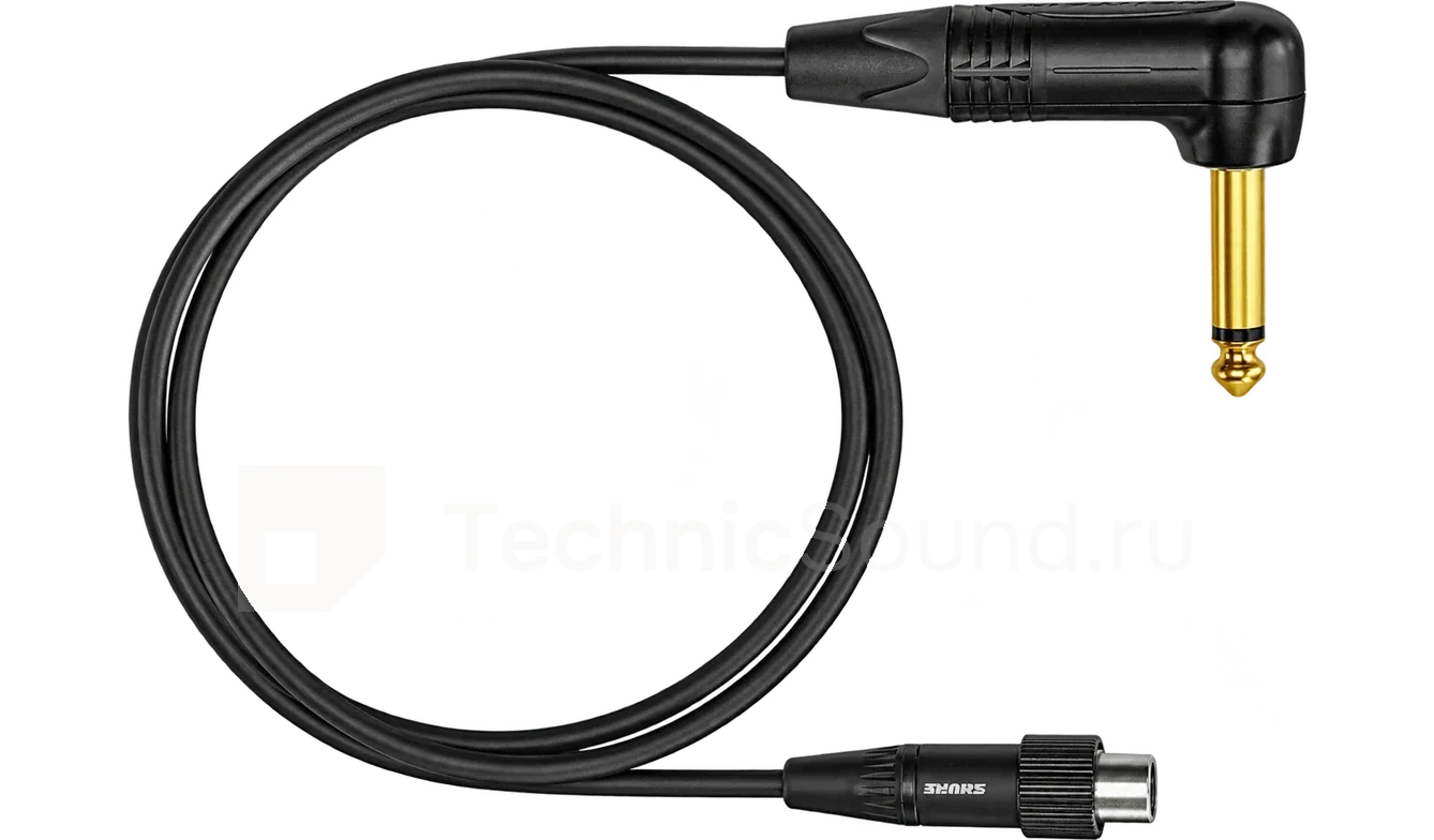 Аренда Shure WA307 — кабель для поясного передатчика